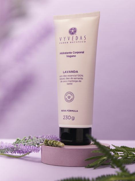 Hidratante Corporal Vyvedas Lavanda 230g