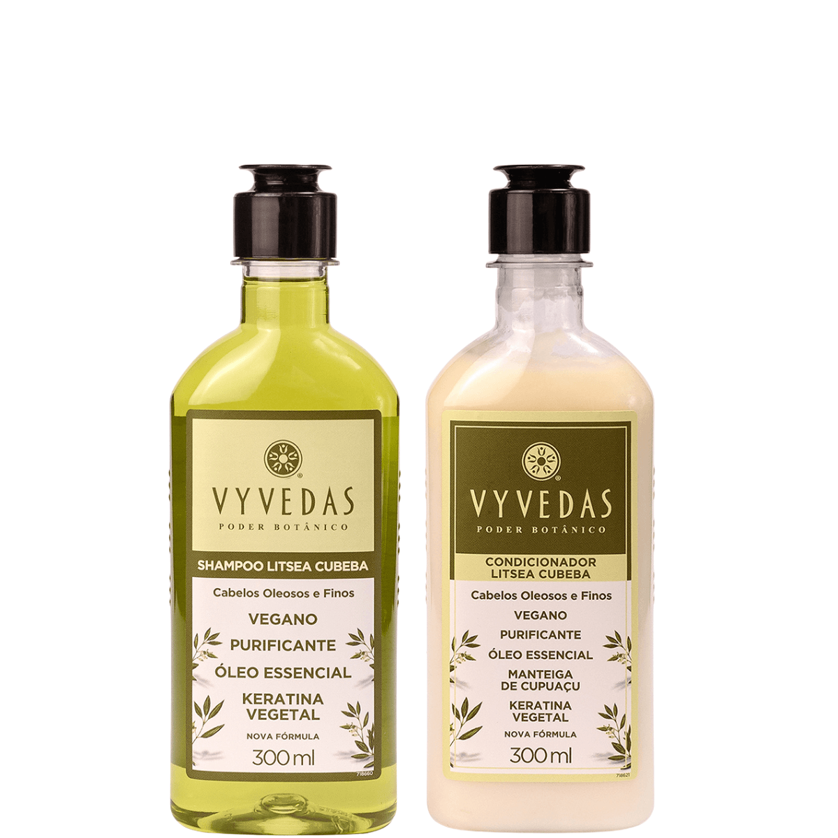 Kit Cabelos Limpeza Profunda Litsea Cubeba 300ml