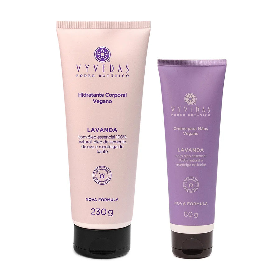 Kit Hidratante Vyvedas Lavanda