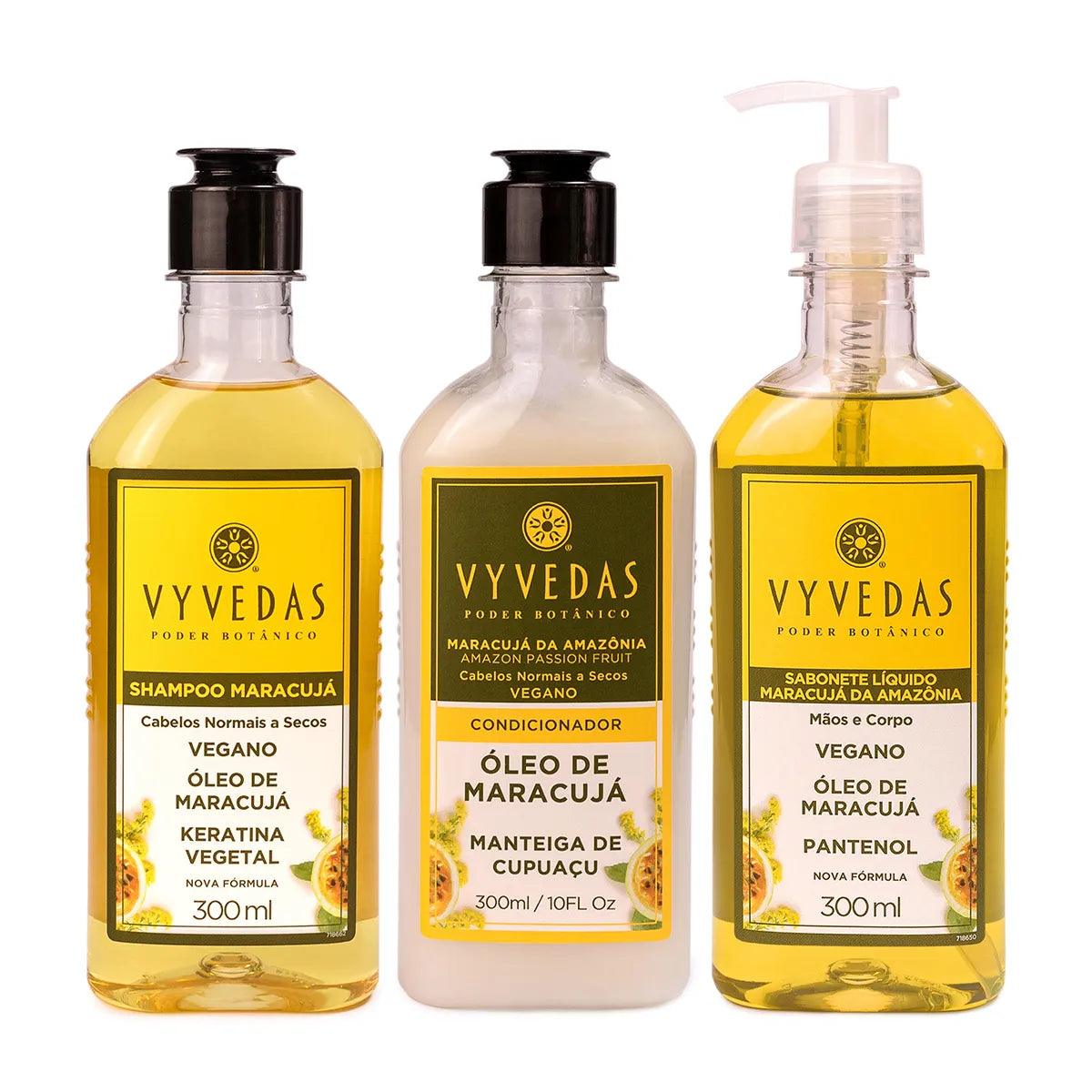 Kit Limpeza Profunda Vyvedas Maracujá 300ml
