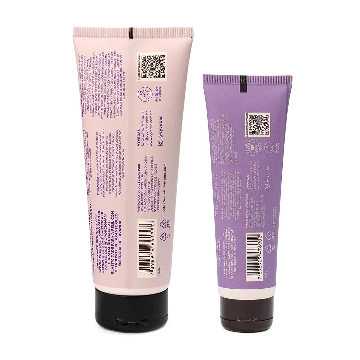 Kit Hidratante Vyvedas Lavanda
