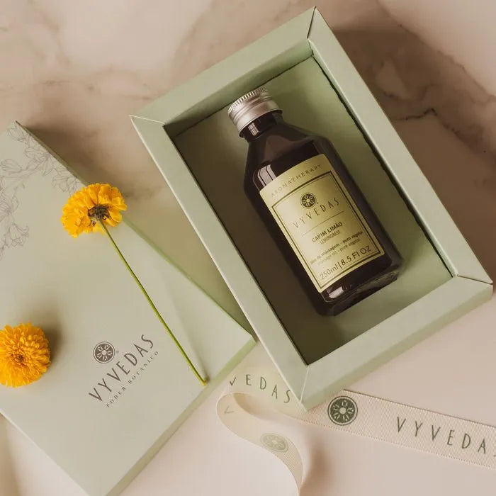 Óleo Corporal de Massagem Vyvedas Capim Limão 250ml