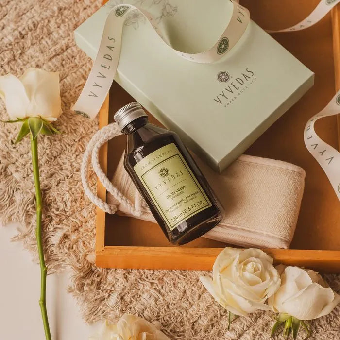 Óleo Corporal de Massagem Vyvedas Capim Limão 250ml