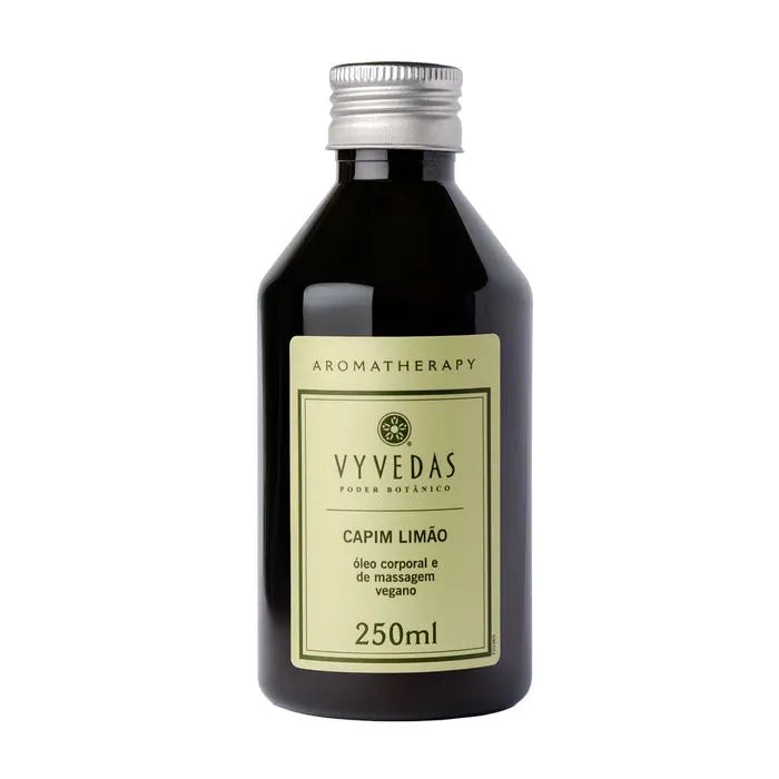 Óleo Corporal de Massagem Vyvedas Capim Limão 250ml