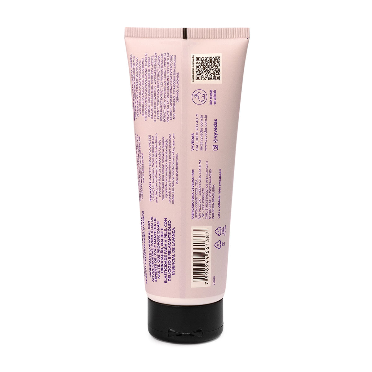 Hidratante Corporal Vyvedas Lavanda 230g