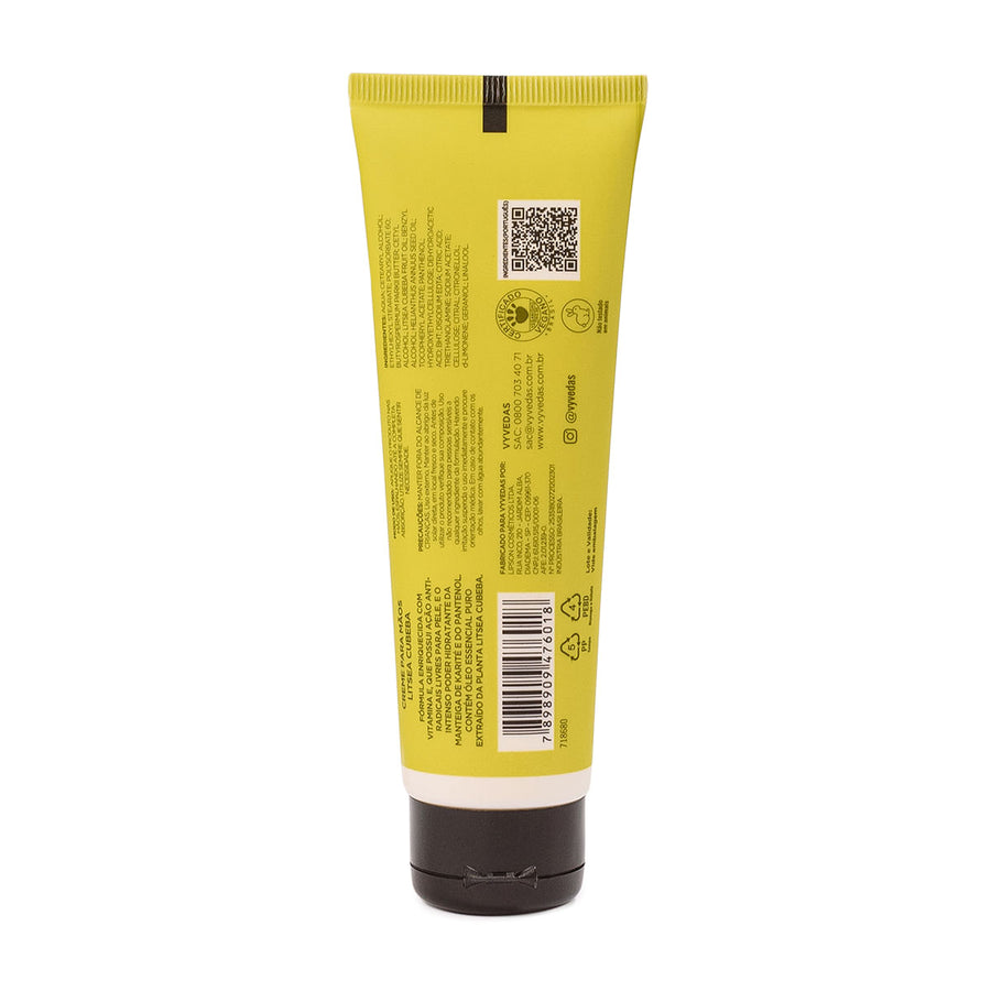 Creme Para Mãos Vyvedas Litsea Cubeba 80g
