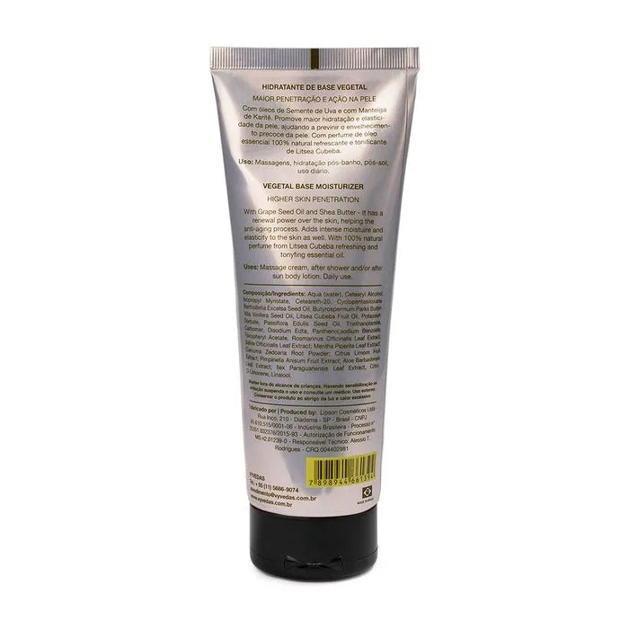 Hidratante Corporal Vyvedas Litsea Cubeba 230g