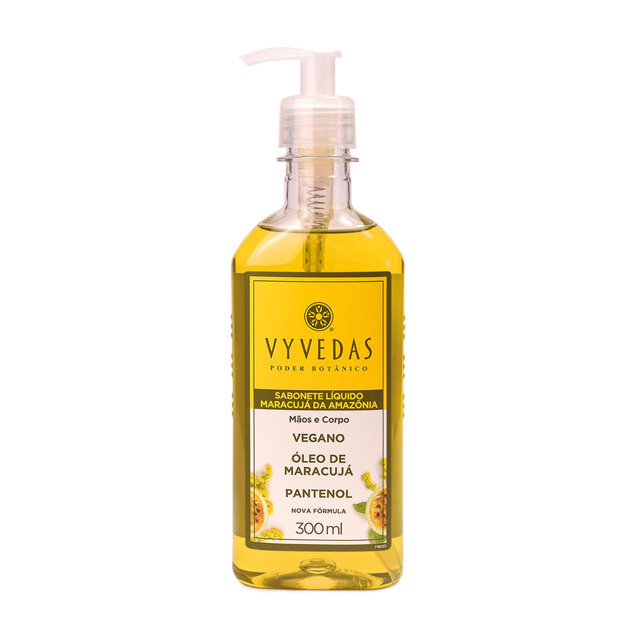 Sabonete Líquido Corporal Vyvedas Maracujá 300ml