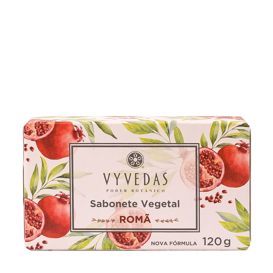 Sabonete Vegetal Vyvedas Romã 120g